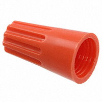 Terminal Twist On Wire Cap Connector Twist On 14-22 AWG Orange