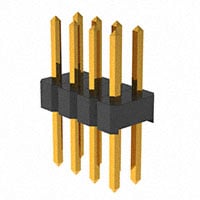 针座连接器 通孔 8 位置 0.100"（2.54mm）