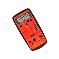 Manuel Moyen Portable DMM numérique Multimètre 3.5 chiffres LCD Écran Tension, courant, résistance Essai des batteries, continuité, test de diode Fonction Attente, min/maxi, détecteur de tension