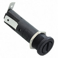 Fuse Holder 20 A 250V 1 Circuit Cartridge Panel Mount