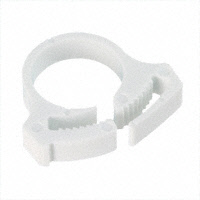 Cable Clamp, Hose White 0.531" ~ 0.594" (13.50mm ~ 15.09mm)
