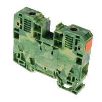 285-135 - Wago - DIN Rail Mount Terminal Block, 2 Positions, 10 AWG