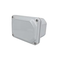 Enclosure Plastic, Polycarbonate Gray Cover Included 7.040" L x 5.040" W (178.82mm x 128.02mm) X 4.330" (109.98mm)