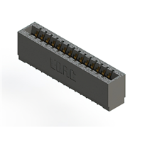 14 positionen Buchse Steckverbinder Nicht angegeben - Einzelkante Gold 0,125" (3,18mm) Schwarz