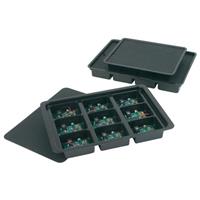 Tray Storage, Transport Styrene 14.50" L x 10.13" W x 1.88" H (368.3mm x 257.3mm x 47.8mm)