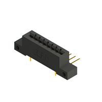 14 Position Female Connector Non Specified - Dual Edge Gold 0.156" (3.96mm) Black