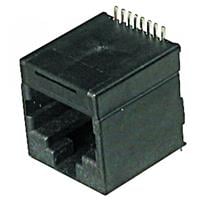 Jack Modular Connector 6p6c (RJ11, RJ12, RJ14, RJ25) Vertical Unshielded