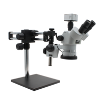 Microscope, Stereo Zoom (Trinocular) 6.7x ~ 50x LED (60)