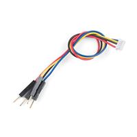 缆线组件 矩形 05 针位插口转尖插头（4） 0.49'（150.0mm）