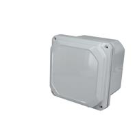 Enclosure Plastic, Polycarbonate Gray Cover Included 7.040" L x 7.040" W (178.82mm x 178.82mm) X 5.220" (132.59mm)