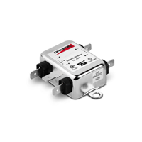 Enkelfase EMC/EMI Linjefilter 6 A 250V AC 50/60Hz Enkelttrinn Hurtigkobling