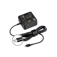 5V 65 W AC/DC External Wall Mount (Class II) Adapter Fixed Blade Input