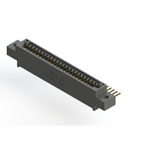 24 positionen Buchse Steckverbinder Nicht angegeben - Einzelkante Gold 0,100" (2,54mm) Schwarz