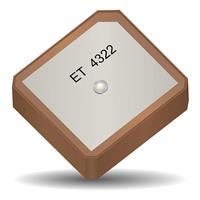 RF ANTENNA Beidou, Galileo, GLONASS, GPS Ceramic Patch Pin Adhesive