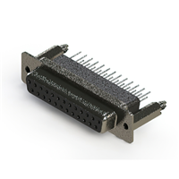 25 Position D-Sub Receptacle, Female Sockets Connector