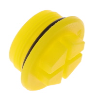 Hole Plug High-Density Polyethylene Yellow