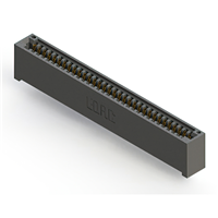 32 Position Female Connector Non Specified - Single Edge Gold 0.100" (2.54mm) Black