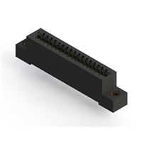 17 positionen Buchse Steckverbinder Nicht angegeben - Einzelkante Gold 0,100" (2,54mm) Schwarz