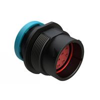 14 Positionen, Rundsteckverbinder Buchsengehäuse Panelmontage Endgehäuse