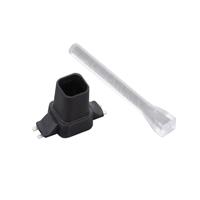 Hohllichtleiter Einzeln Grün, Rot Starr Platinebefestigung, Presspassung