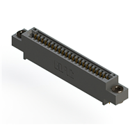 22 positionen Buchse Steckverbinder Nicht angegeben - Einzelkante Gold 0,100" (2,54mm) Schwarz