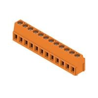 12 Position Wire to Board Terminal Block Horizontal with Board 0.200" (5.08mm) Through Hole