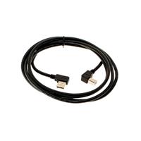 USB 2.0 Cable A Male, Left Angle to B Male, Left Angle 6.00' (1.83m) Shielded