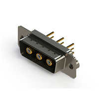 3 (Koax) Positionen, D-Sub, kombo , Stecker, Steckverbinder Steckverbinder