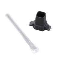 Hohllichtleiter Einzeln Grün Starr Platinebefestigung, Presspassung