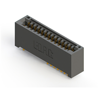 28 positionen Buchse Steckverbinder Nicht angegeben - Doppelkante Gold 0,100" (2,54mm) Schwarz