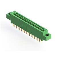 36 positionen Buchse Steckverbinder Nicht angegeben - Doppelkante Gold 0,125" (3,18mm) Grün