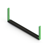 84 Position Femelle Connecteur Non spécifié - double bord Or 0,156 po (3,96mm) Noir