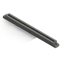 72 posizione Femmina Connettori Non specificato - Doppio bordo Oro 0,156" (3,96mm) Nero