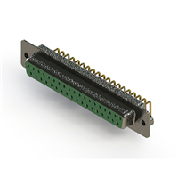 37 Position D-Sub Receptacle, Female Sockets Connector