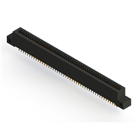 94 Position Female Connector Non Specified - Dual Edge Gold 0.100" (2.54mm) Black