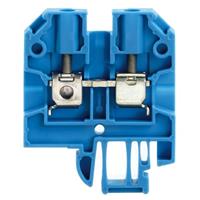 Terminal Block Connector 2 Position Feed Through Blue 10-26 AWG