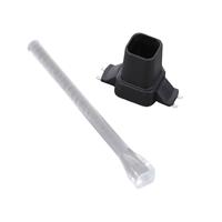 Light Pipe Single Blue Rigid Board Mount, Press Fit