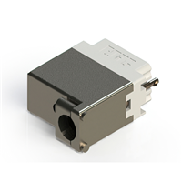 20 Positionen Gehäuse für nicht-geschlechtsspezifische Kontakte Steckverbinder Grau Frei hängend Rack und Paneel