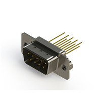 9 Positionen, D-Sub , Stecker, Steckverbinder Steckverbinder