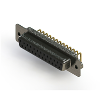 25 Position D-Sub Receptacle, Female Sockets Connector