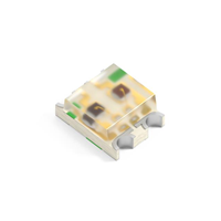 绿色，红色 570nm 绿色，630nm 红色 LED 指示 - 分立 2.1V 绿色，1.95V 红色 0605（1613 公制）