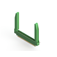 60 Position Femelle Connecteur Non spécifié - double bord Or 0,100 po (2,54mm) Vert