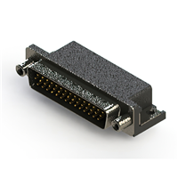 44 Position D-Sub, High Density Plug, Male Pins Connector