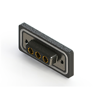 3 (Stromversorgung) Positionen, D-Sub, kombo , Buchse, Flanschdose Steckverbinder