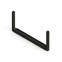 33 Position Female Connector Non Specified - Single Edge Gold 0.156" (3.96mm) Black