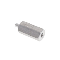 Hex Standoff Threaded #4-40 Aluminum 0.688" (17.46mm)