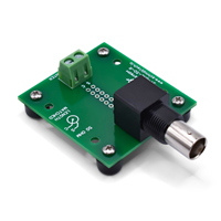 Connector a Terminal Block BNC 1 0.100" (2.54mm) Fibra de vidrio FR4