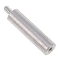Round Standoff Threaded #4-40 Aluminum 0.938" (23.81mm)