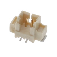 連接器排針座 表面黏著式 2 位置 0.049" (1.25mm)