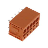 5 Klemmleisten, Anschlussblöcke - Draht zu Board Vertikal mit Platine 0,197" (5,00mm) Durchkontaktierung